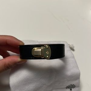 Mulberry leather bracelet